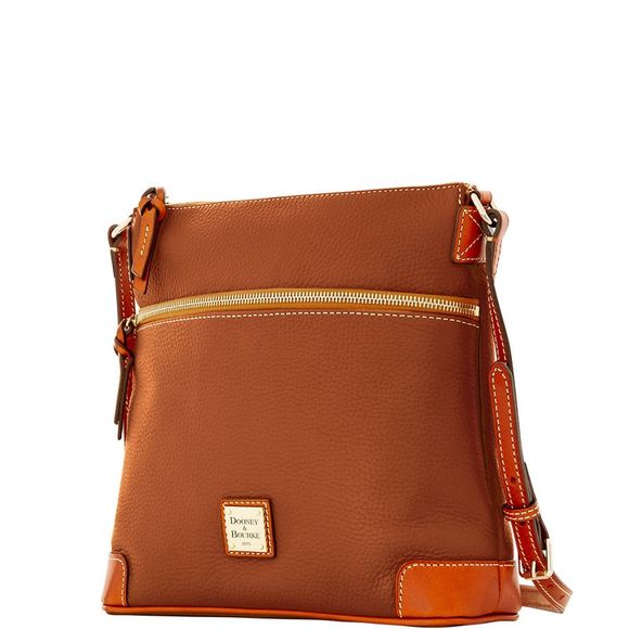 Dooney & Bourke Pebble Grain Crossbody Shoulder Bag - Bark - Picture 2 of 4